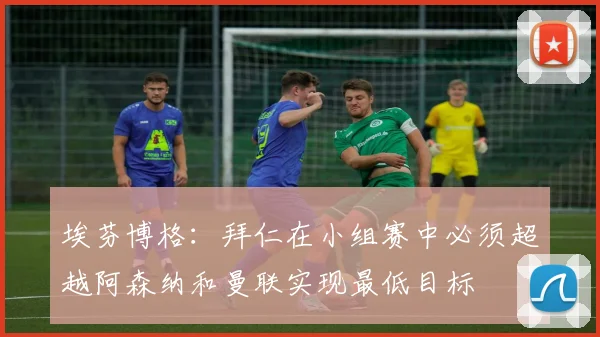 埃芬博格:拜仁在小组赛中必须超越阿森纳和曼联实现最低目标